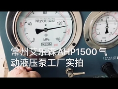 선박 수리용 공기 공압 구동 유압 펌프 유닛 포인터 유형